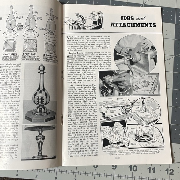 Getting the Most out of your Lathe, A Delacraft Pub./Delta Manufacturing  c1948 - Picture 7 of 13